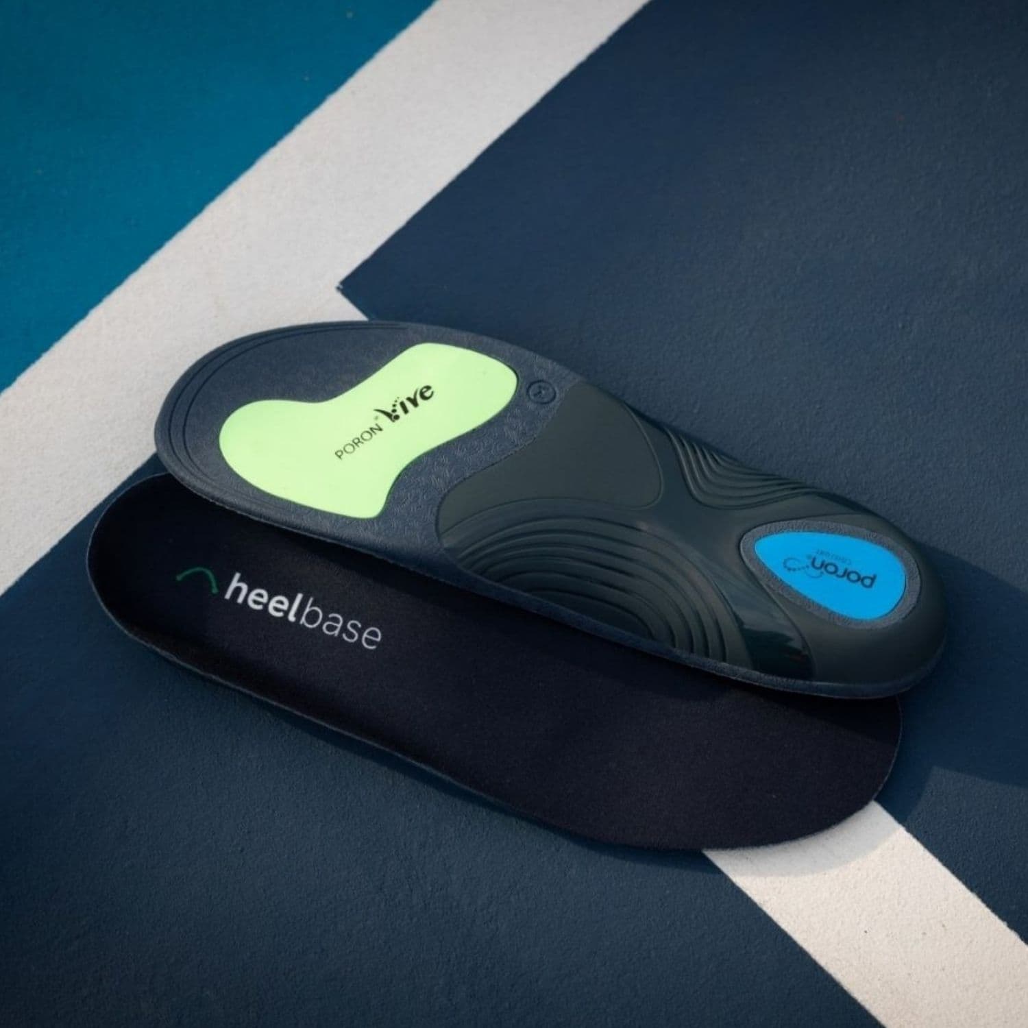 HeelBase Apex pickleball insole profile