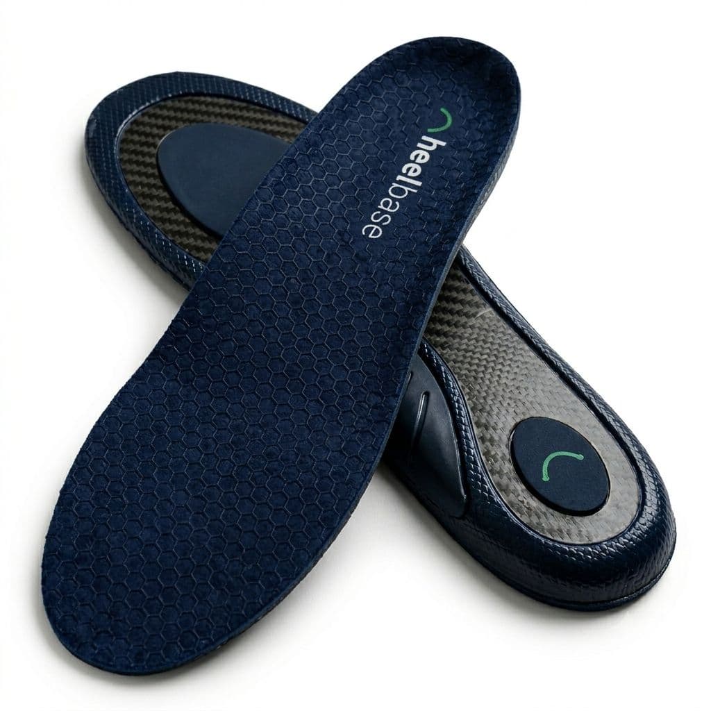 HeelBase Apex insole detail closeup