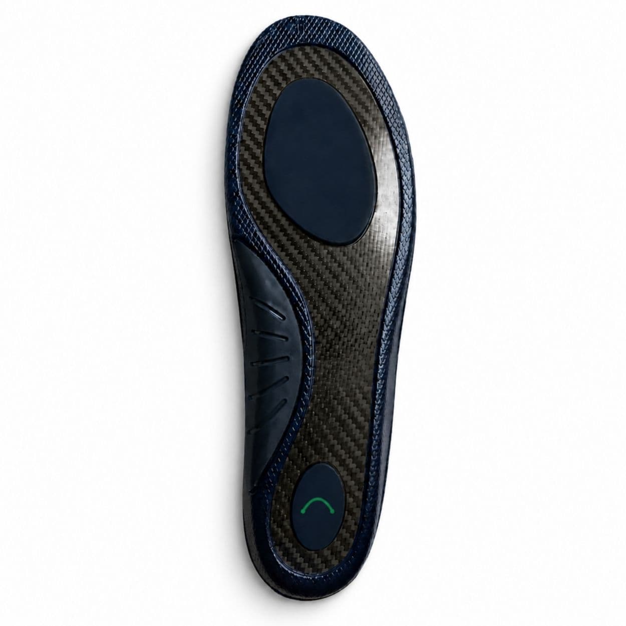 HeelBase Apex insole bottom view