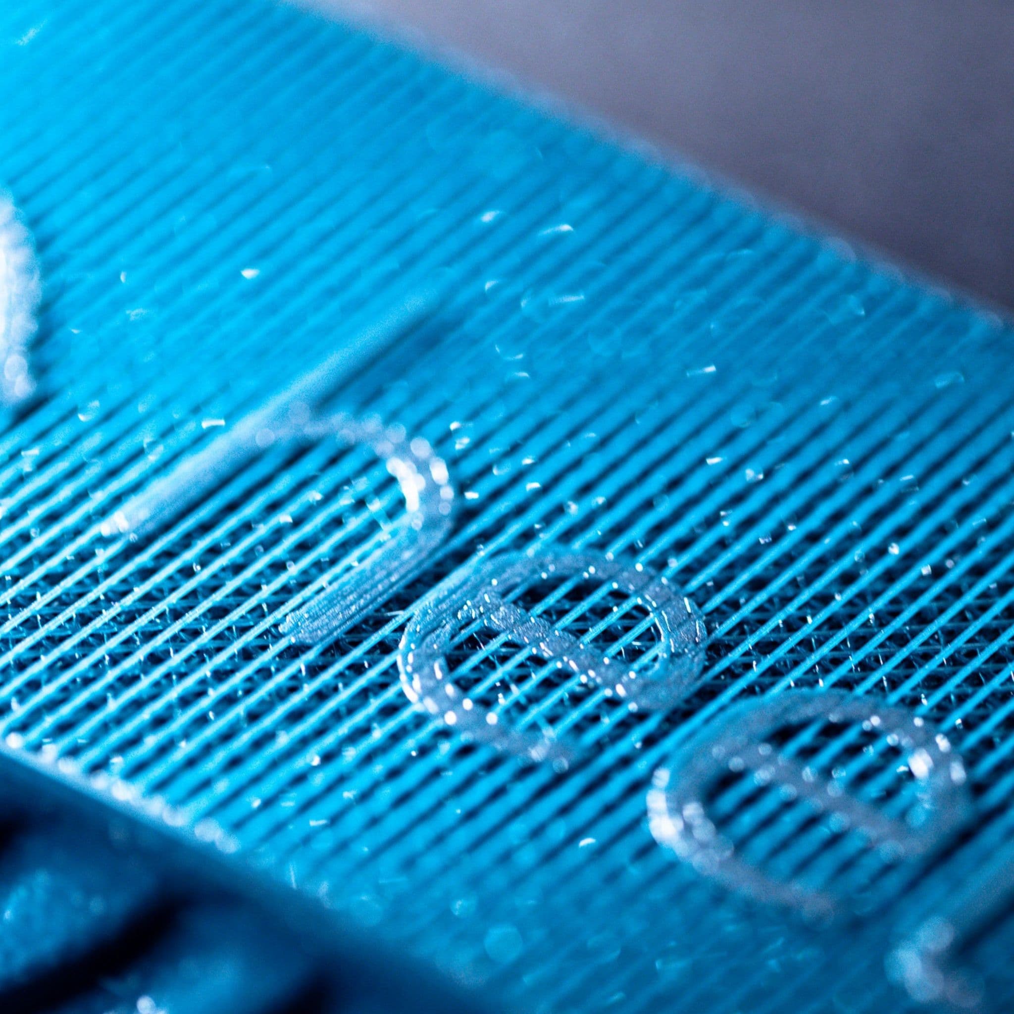 Water beading on the open lattice of a HeelBase Drive pickleball insole