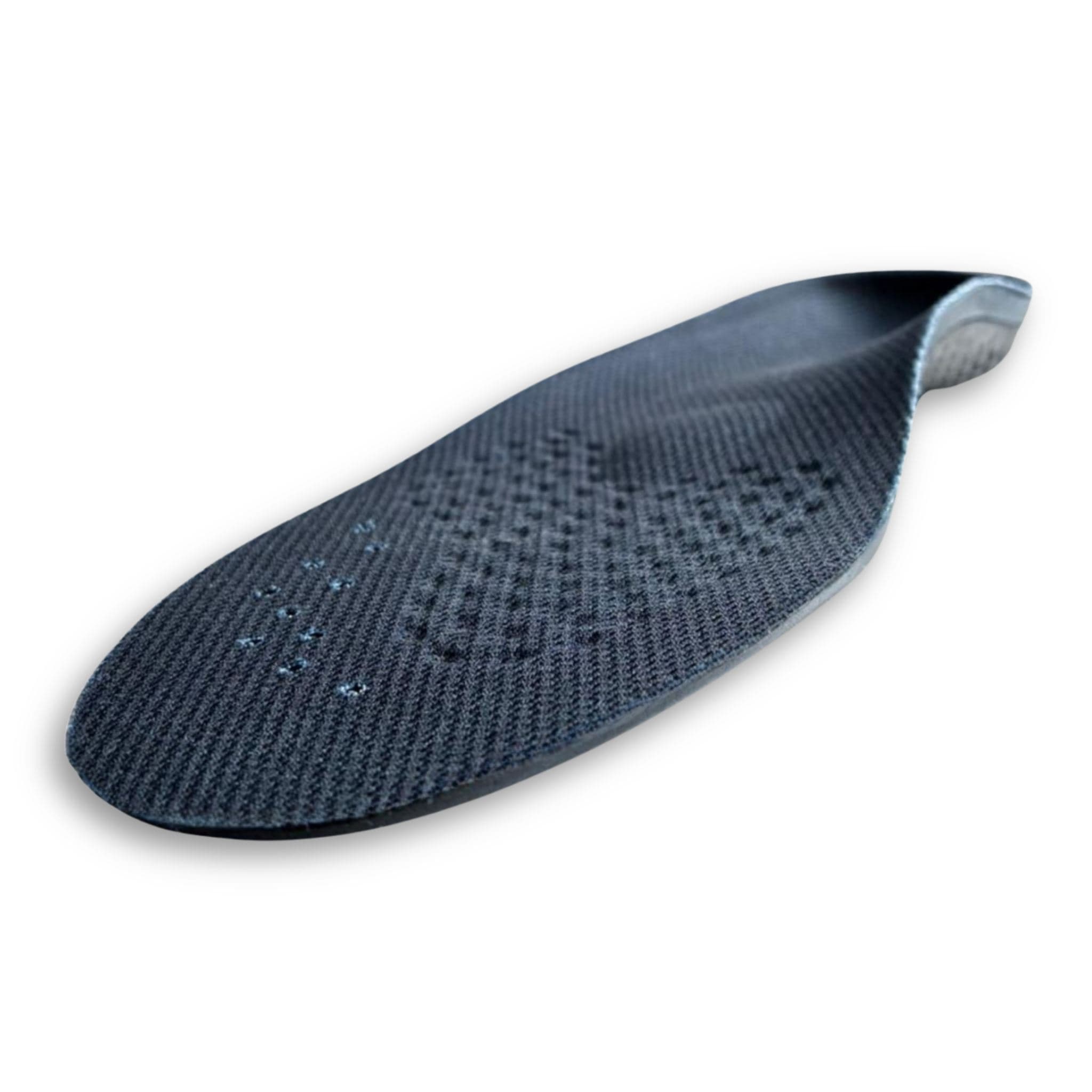 Angled front perspective of a HeelBase Stance insole