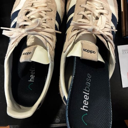 Customer photo showing Stance insoles in trainers