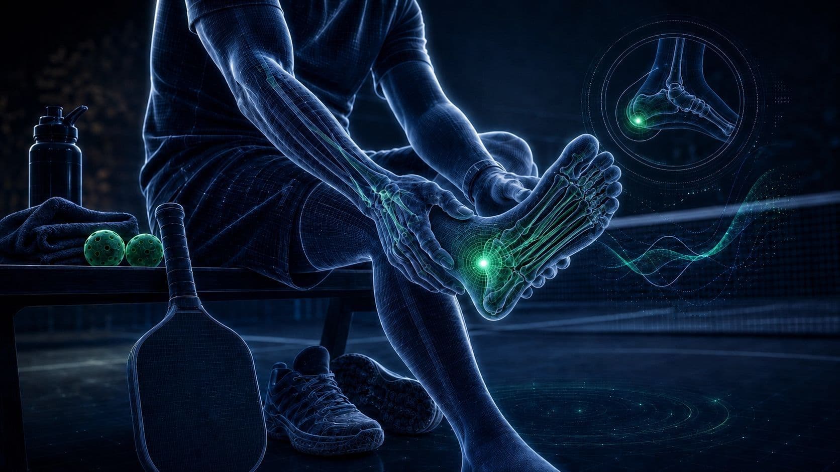 Pickleball Foot Pain in Players Over 55