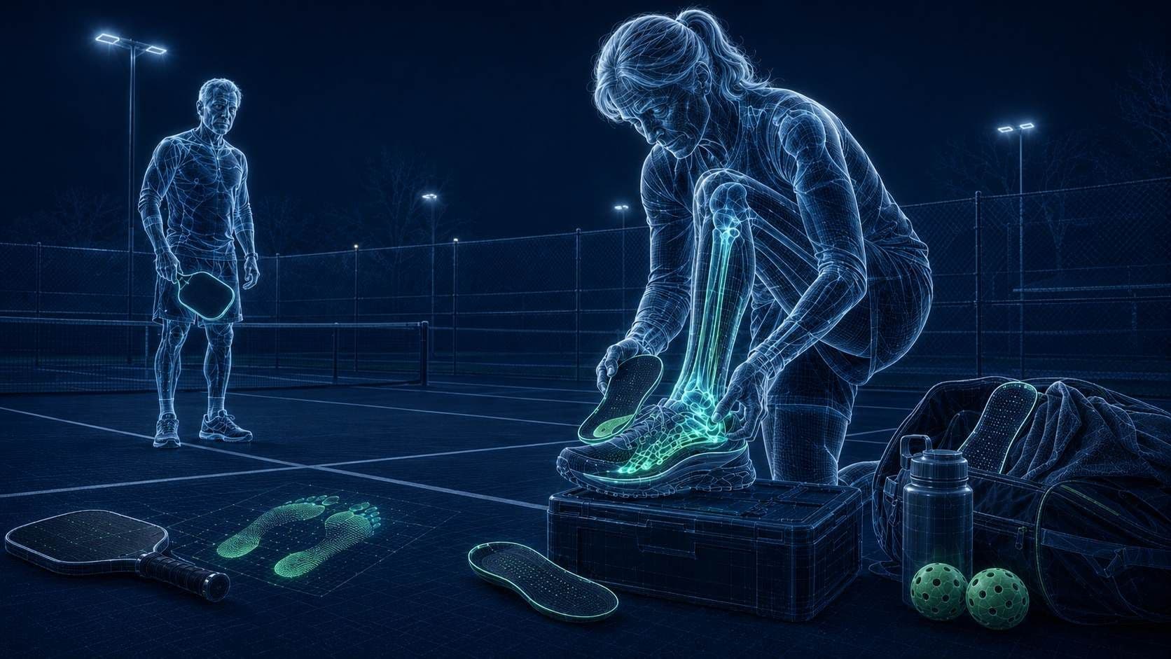 Trim-to-Fit vs True-Size Pickleball Insoles