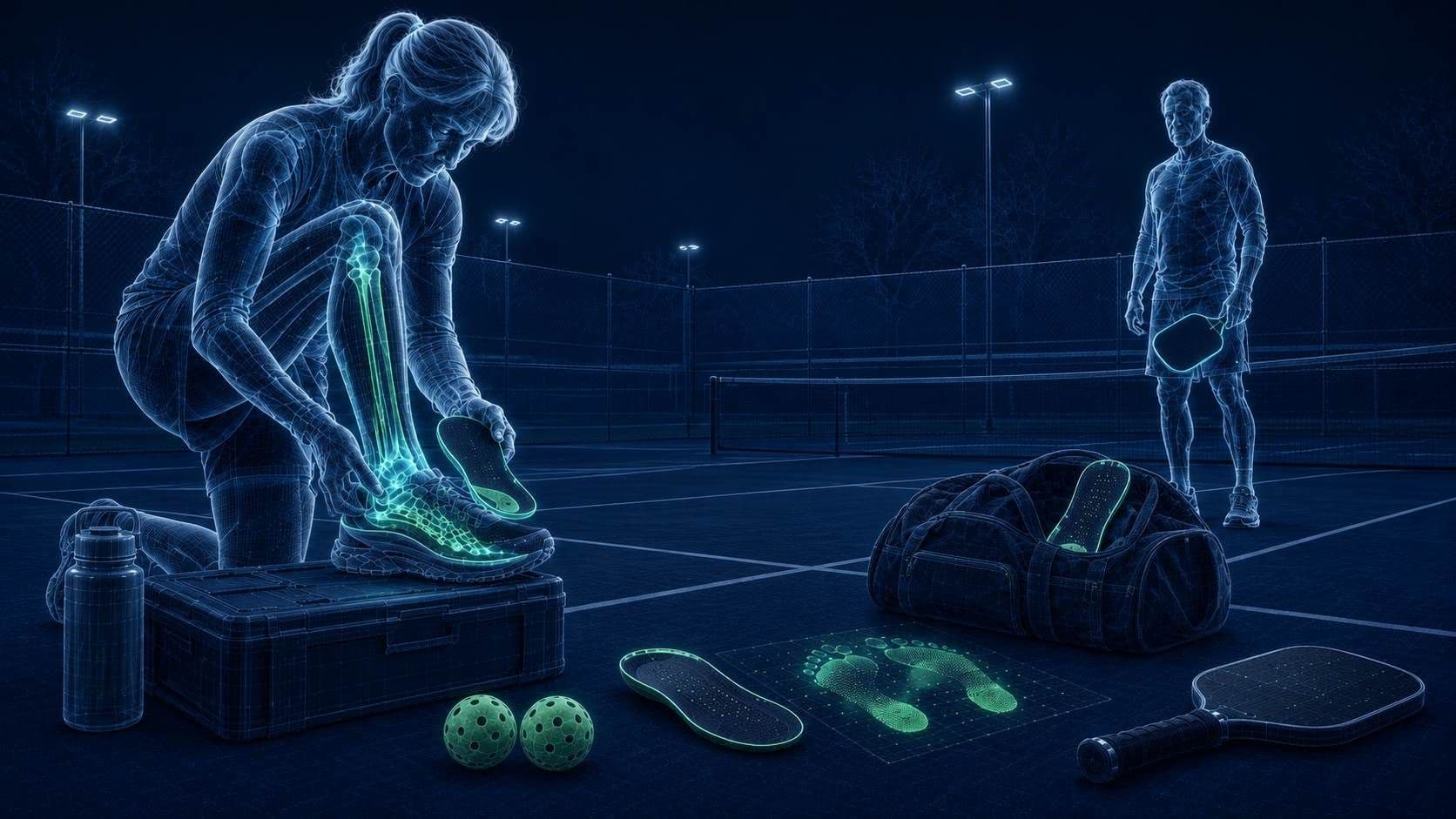 CURREX vs Superfeet for Pickleball: Support, Fit, Sizing