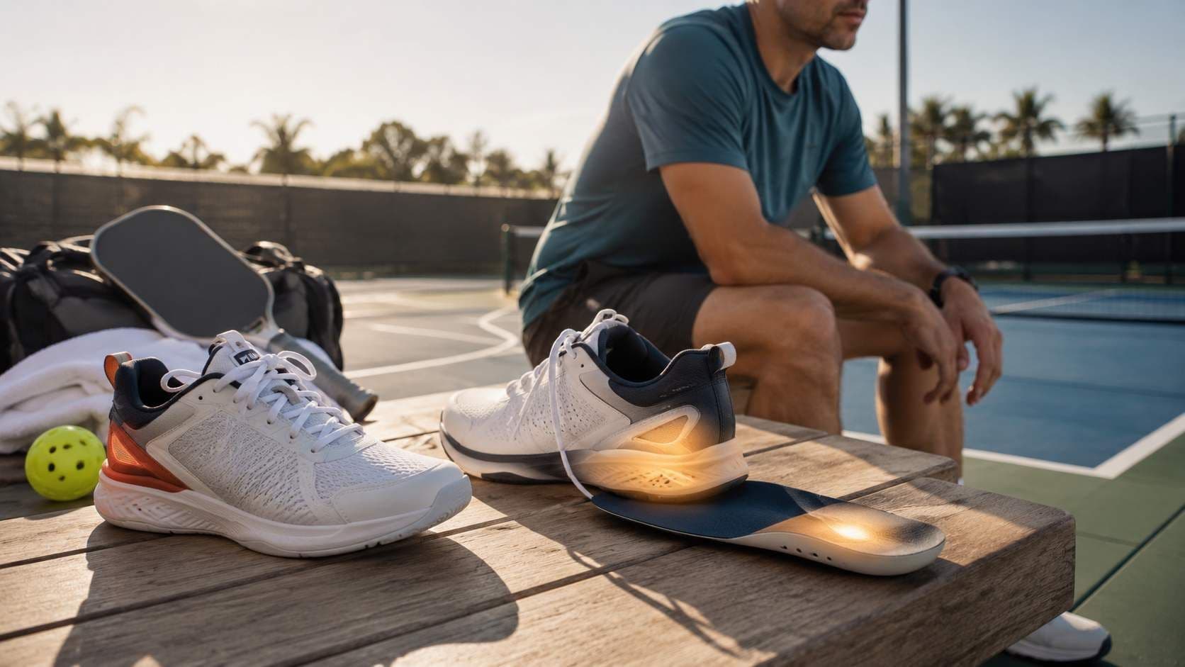 Pickleball Shoes vs Insoles for Heel Pain